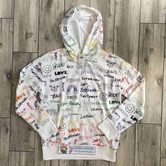 hollister gay pride hoodie